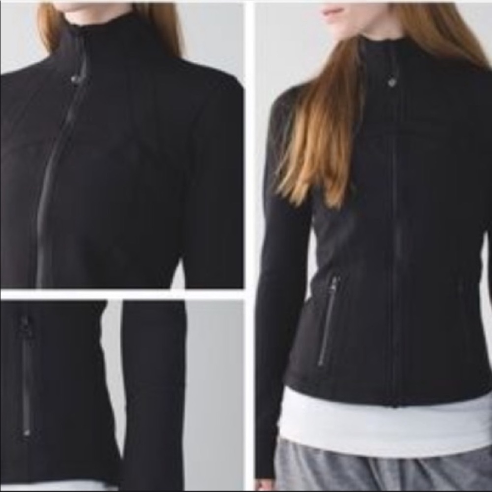 Lululemon Black Define Jacket sz 12